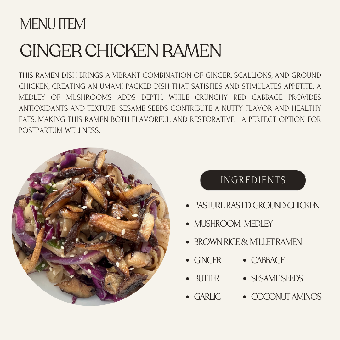Ginger Chicken Ramen