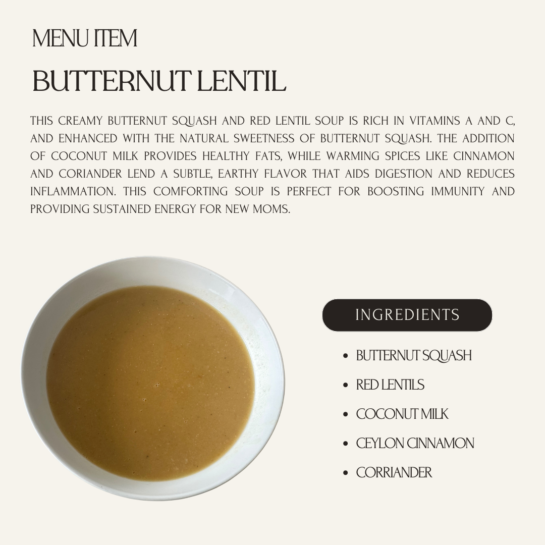 Butternut Squash Lentil Soup