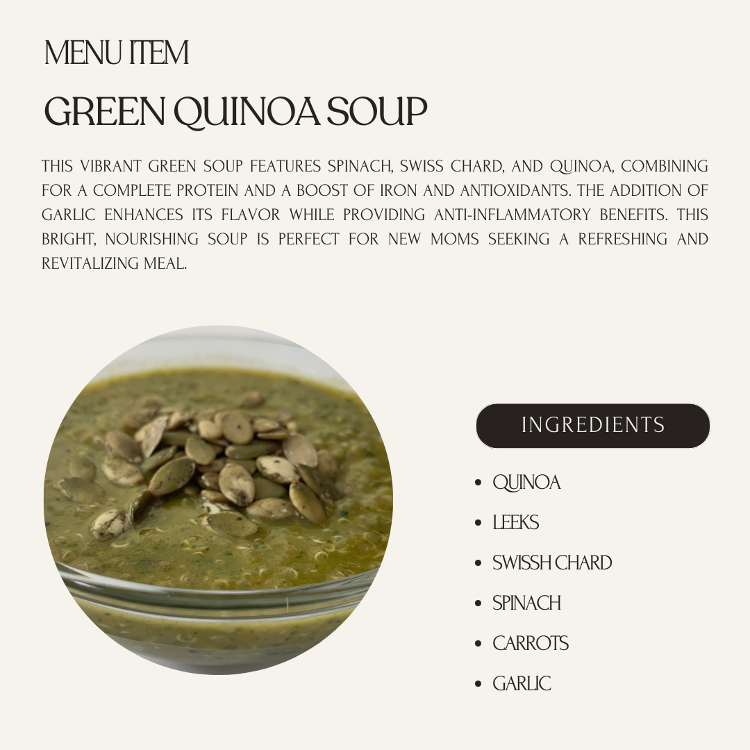 Green Quinoa Soup