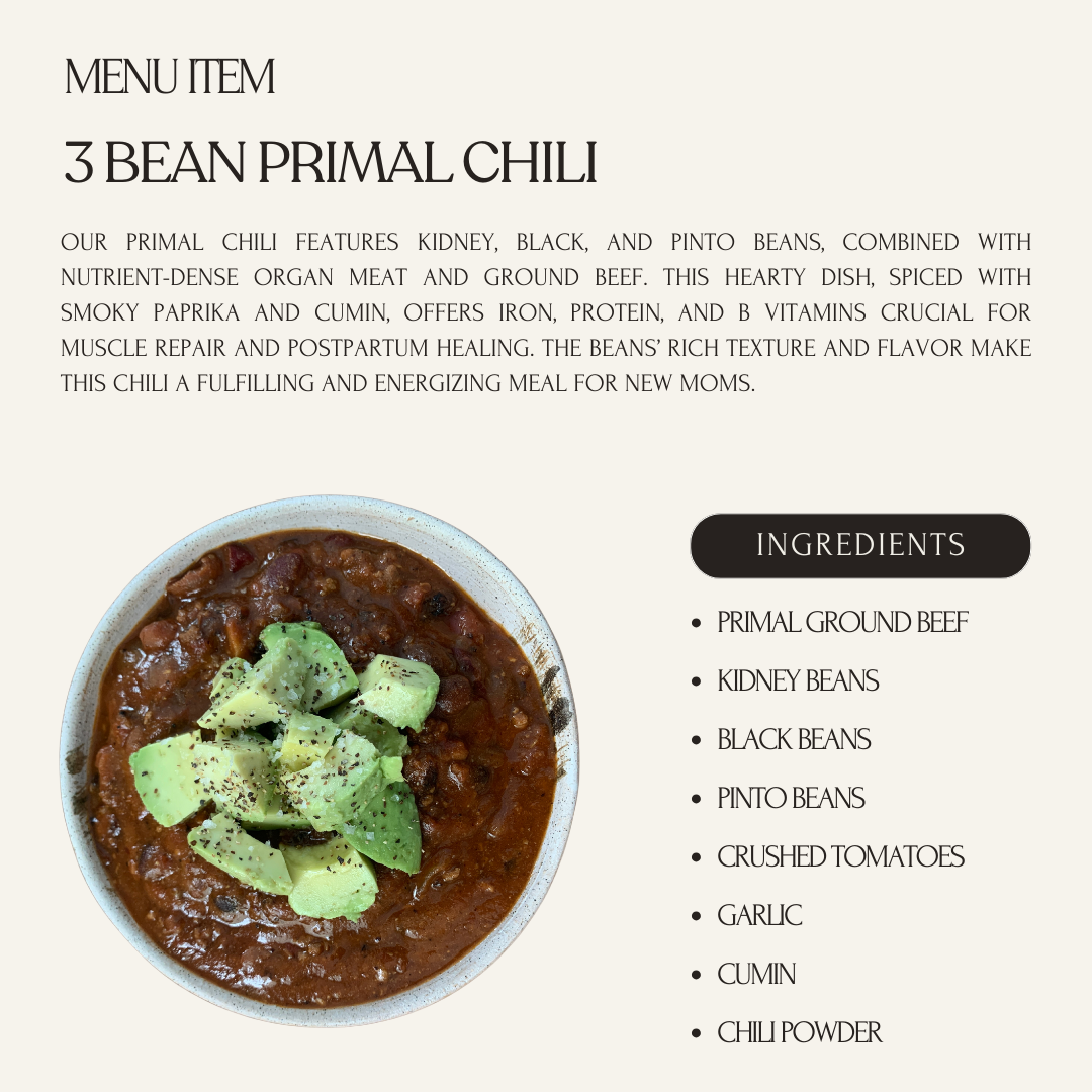 3 Bean Primal Chili