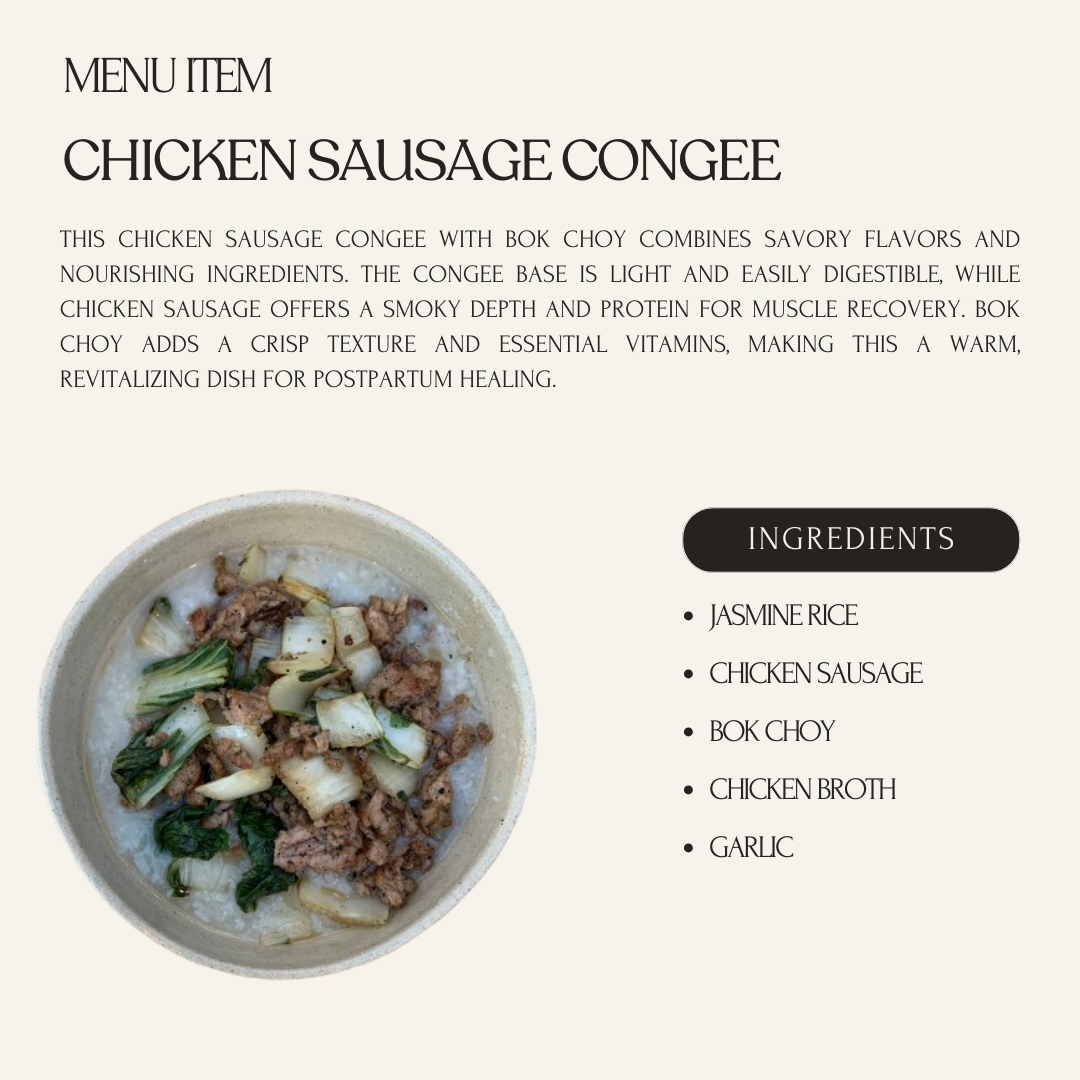 Chicken Sausage Congee